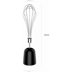 Accesorio batidor de varillas para batidora de brazo premium - Lacor