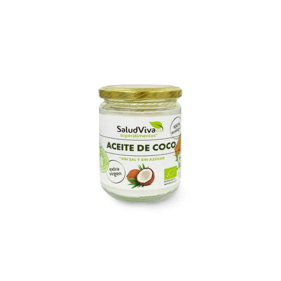 Aceite de coco extra virgen ecológico, 350 ml - Salud Viva