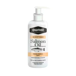Aceite de salmón para perros y gatos, 250 g - Ownat