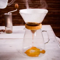 Adaptador de bambú Pour Over