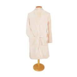 Albornoz de algodón orgánico unisex, talla S - Ecoterry