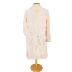Albornoz de algodón orgánico unisex, talla M - Ecoterry