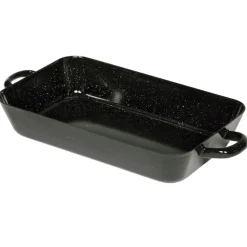 Bandeja de acero esmaltada para horno con asas, 3,4 litros - Riess