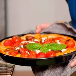 Bandeja de acero esmaltado para hornear, 28 cm - Riess