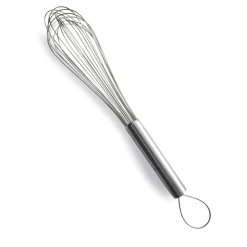 Batidor de varillas de acero inoxidable con punta abierta, 30 cm - Lacor