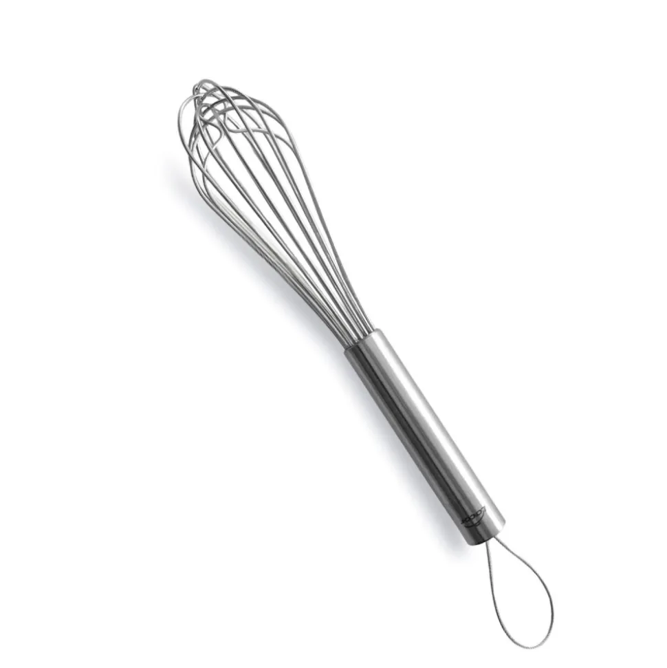 Batidor de varillas de acero inoxidable con punta redondeada, 25 cm - Lacor