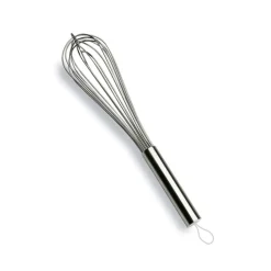 Batidor de varillas de acero inoxidable con punta redondeada, 25 cm - Lacor