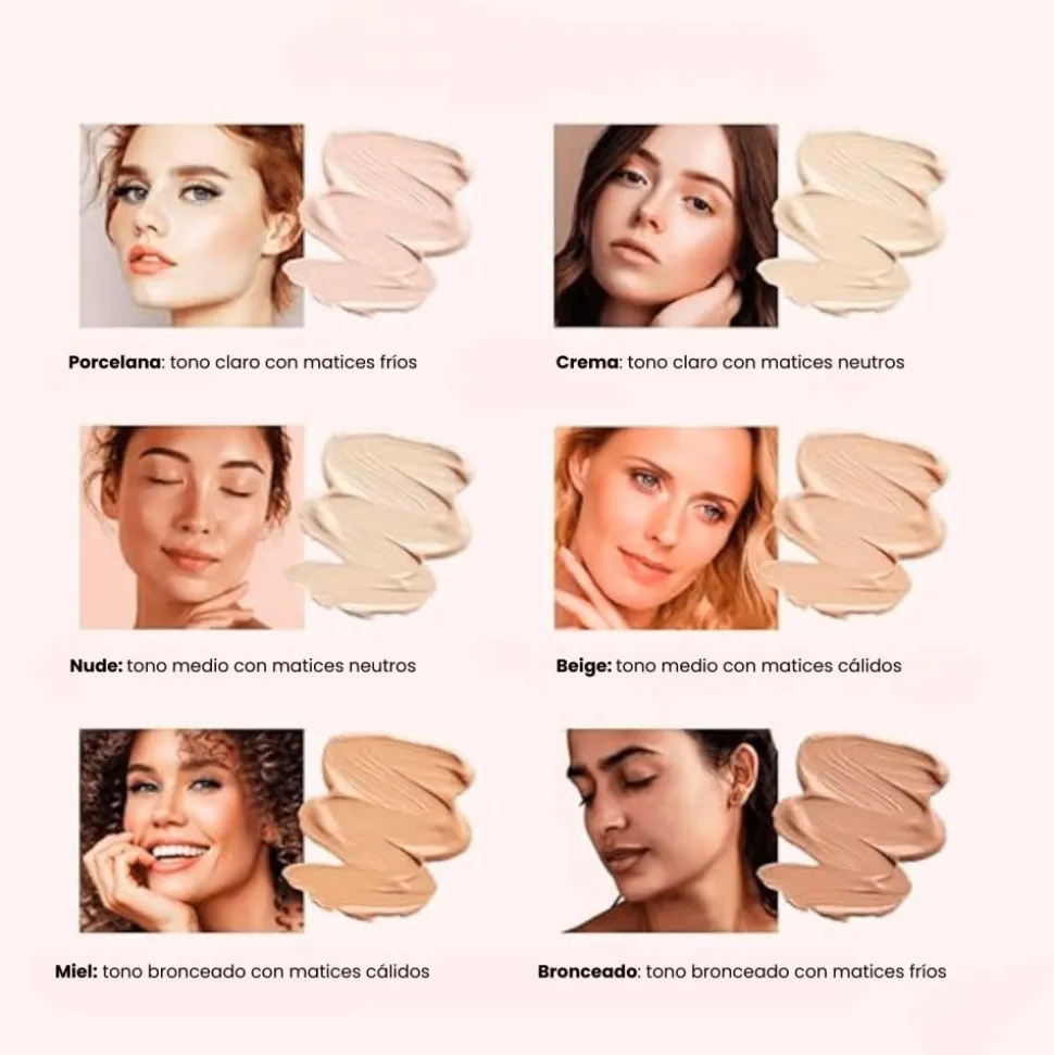 BB cream hidratante ecológica, tono "Porcelain" - Inika