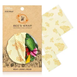 Bee's Wrap envoltorio de cera de abeja - Surtido, modelo panal