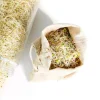 Bolsa de cáñamo para germinar y filtrar leches vegetales