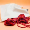 Bolsa impermeable porta alimentos de algodón orgánico y látex natural, mediana - Fair Squared