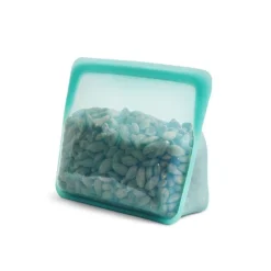 Bolsa porta alimentos de silicona platino Stand Up, 1656 ml - Stasher