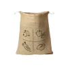Bolsas de yute para frutas y verduras, tamaño mediano, de Ah table