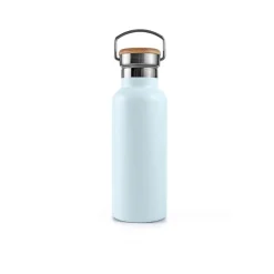 Botella térmica de acero inoxidable, 350 ml, azul - Bambaw
