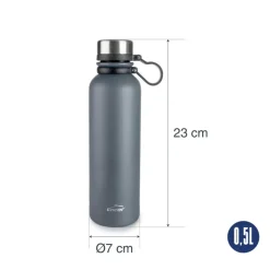 Botella térmica de acero inoxidable Eira, 500 ml - Lacor