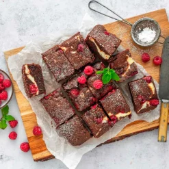 Brownie de chocolate sin gluten, ecológico - Bauckhof