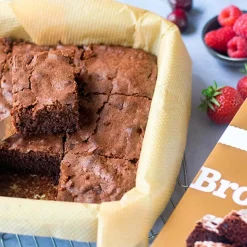 Brownie de chocolate sin gluten, ecológico - Bauckhof