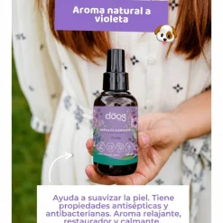 Bruma de uso diario Violeta ecológica para perros, 100 ml - The Doog Life