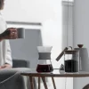 Cafetera de goteo con cuello de silicona, 400 ml - Hario