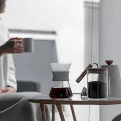 Cafetera de goteo con cuello de silicona, 400 ml - Hario