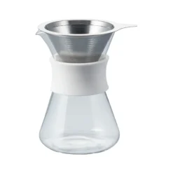 Cafetera de goteo con cuello de silicona, 400 ml - Hario