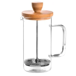 Cafetera francesa cristal, Wood, 1000 ml - Lacor