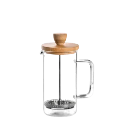 Cafetera francesa cristal, Wood, 350 ml - Lacor