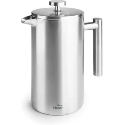 Cafetera francesa de acero inoxidable, 1000 ml - Lacor