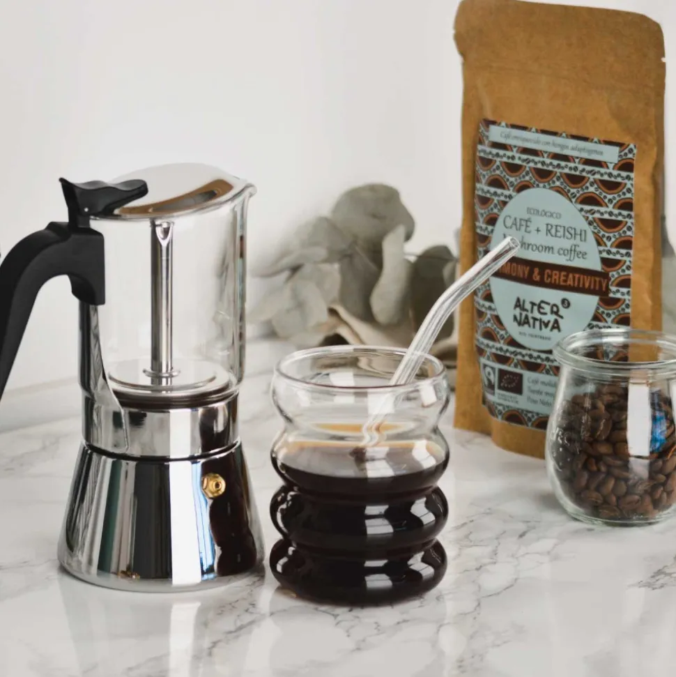 Café molido ecológico con Reishi, 150 g - Alternativa 3