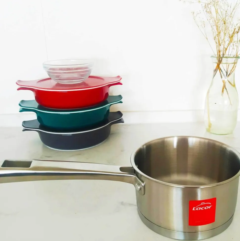 Cazo de acero inoxidable, foodie, 14 cm - Lacor