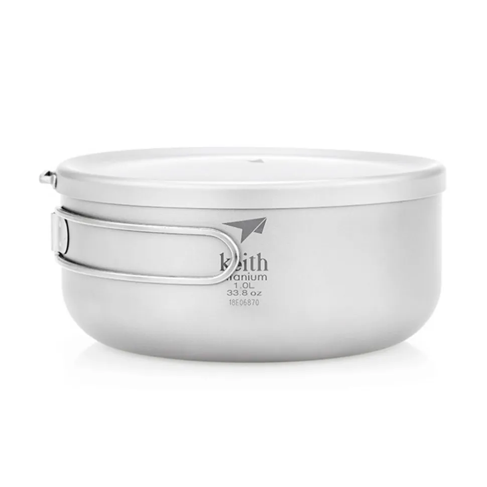 Cazo de titanio Keith - 1000 ml
