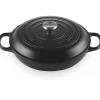 Cazuela cocotte de hierro fundido, 30 cm, color negro - Le Creuset