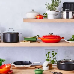 Cazuela cocotte de hierro fundido, 30 cm, color volcánico - Le Creuset