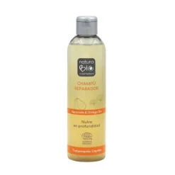 Champú ecológico reparador con ginkgo para cabello dañado - NaturaBio Cosmetics