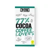 Chocolate ecológico 77% cacao con café - Nogih