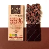 Chocolate ecológico 55% con azúcar de coco - Alma do Cacau