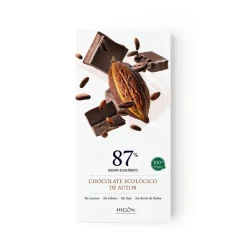 Chocolate ecológico 87% - Higón