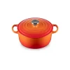 Cocotte de hierro fundido, 24 cm, color volcánico - Le Creuset
