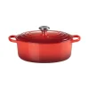 Cocotte de hierro fundido, 27 cm, color cereza - Le Creuset