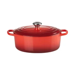 Cocotte de hierro fundido, 27 cm, color cereza - Le Creuset