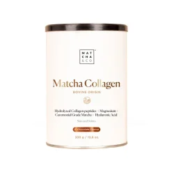 Colágeno hidrolizado bovino con té Matcha sabor chocolate, 300 g - Matcha & Co