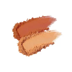 Colorete dúo en polvo ecológico "Costa Dorada" - NaturaBio Cosmetics
