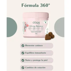 Complemento alergias e inmunidad para perros y gatos, 120 masticables - The Doog Life