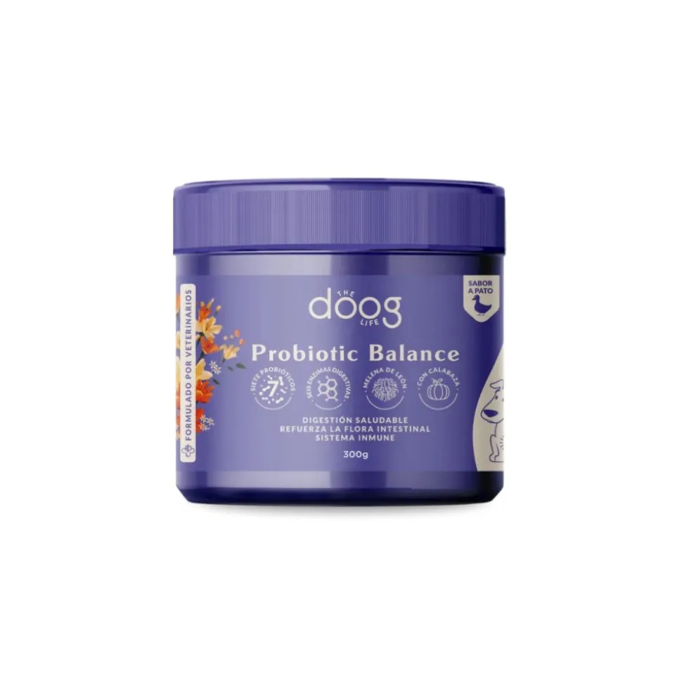 Complemento digestivo para perros y gatos, 120 masticables - The Doog Life
