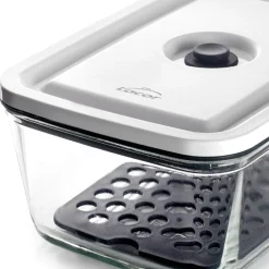 Contenedor de vidrio borosilicato para vacío Smart, 1000 ml - Lacor
