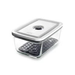 Contenedor de vidrio borosilicato para vacío Smart, 1500 ml - Lacor