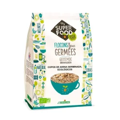 Copos de avena germinada, ecológicos