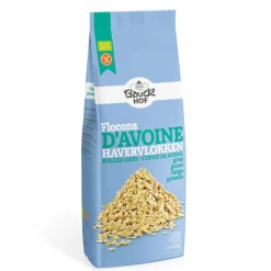 Copos de avena integrales gruesos, sin gluten, ecológicos - Bauckhof