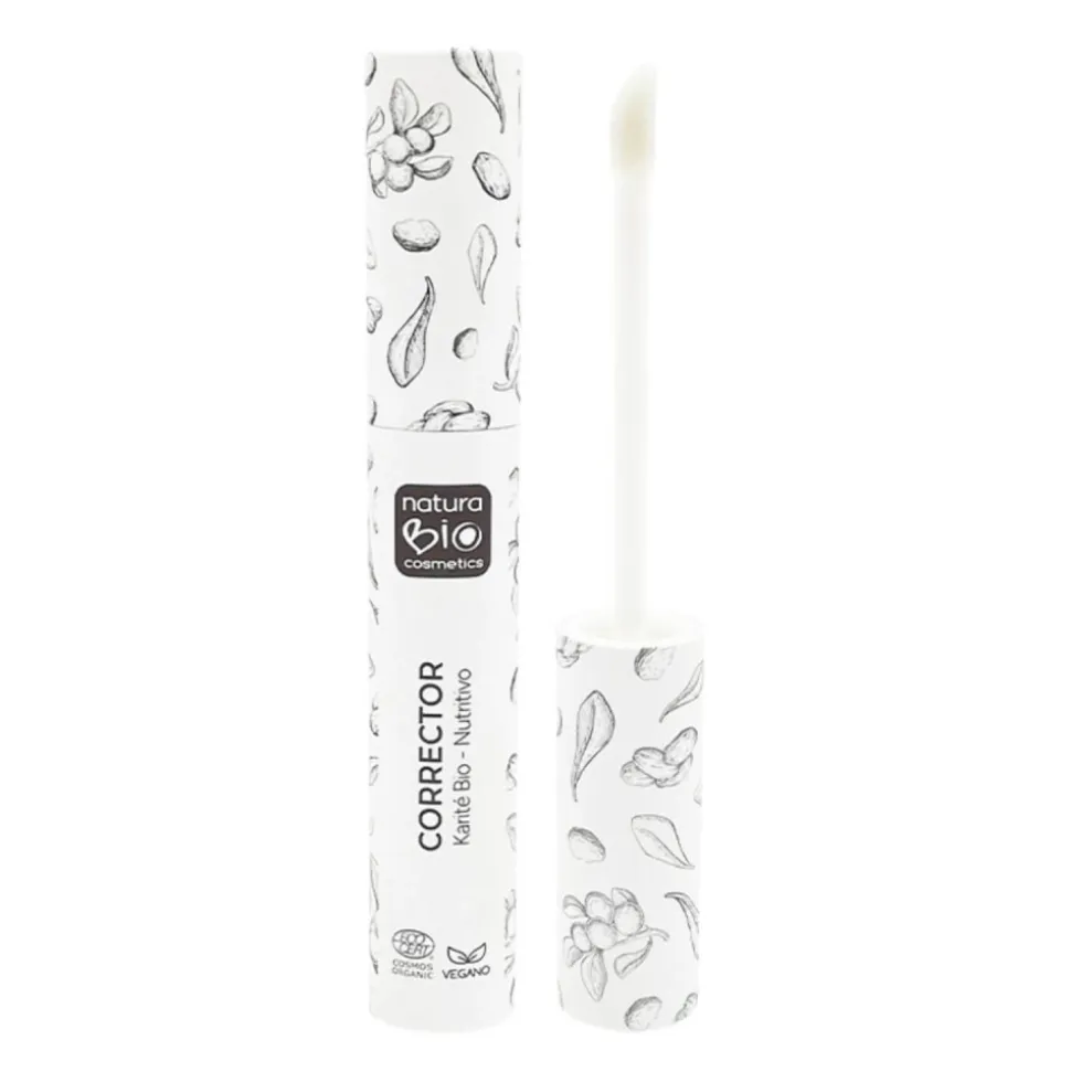 Corrector líquido ecológico, tono "Beige Oyambre" - NaturaBio Cosmetics