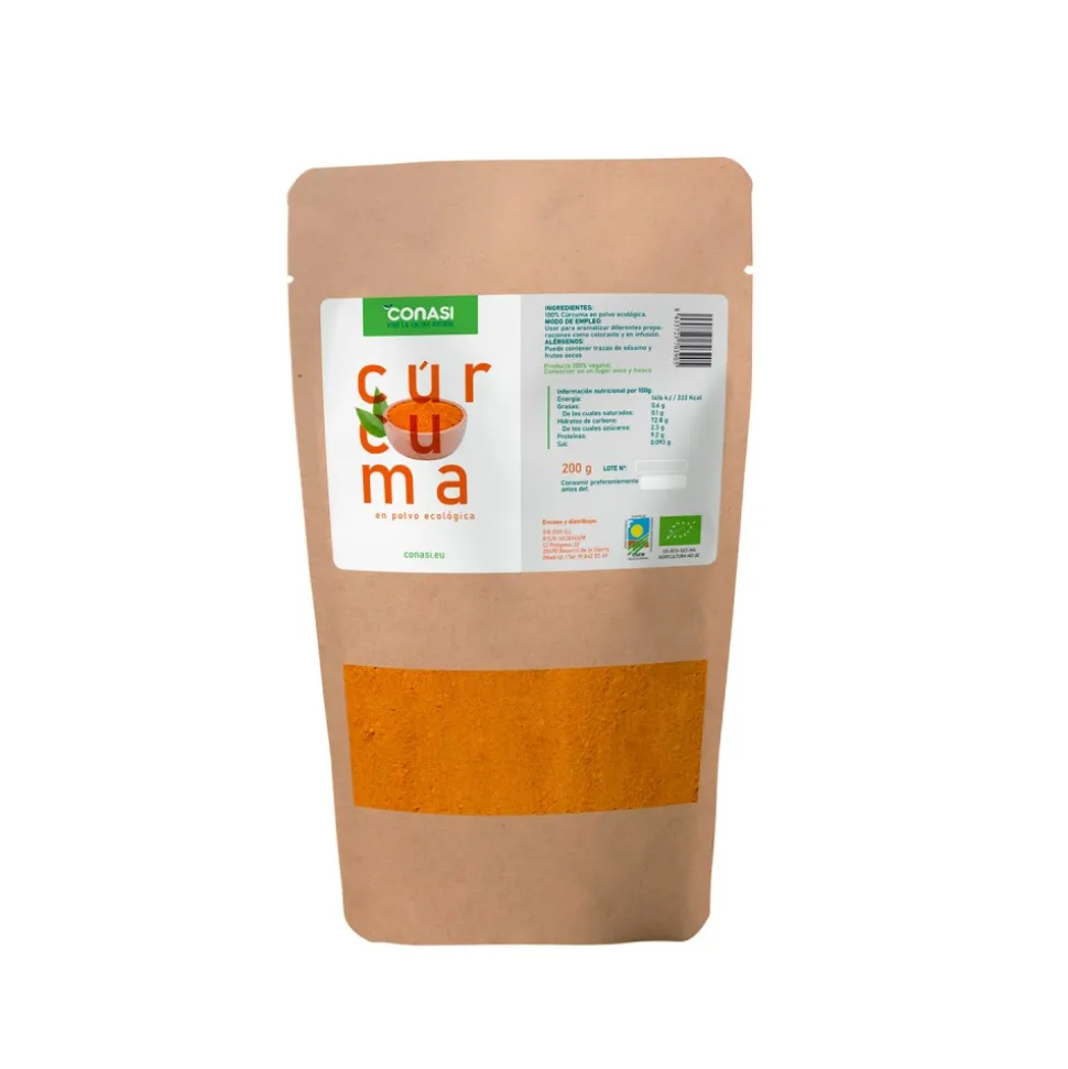 Cúrcuma en polvo ecológica - Conasi